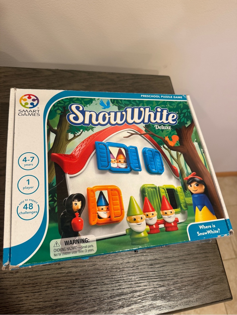 SmartGames SnowWhite Deluxe Preschool Puzzle Game - 48 Challenges
